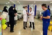 برگزاری مراسم روز جهانی بهداشت دست در بیمارستان شریعتی 